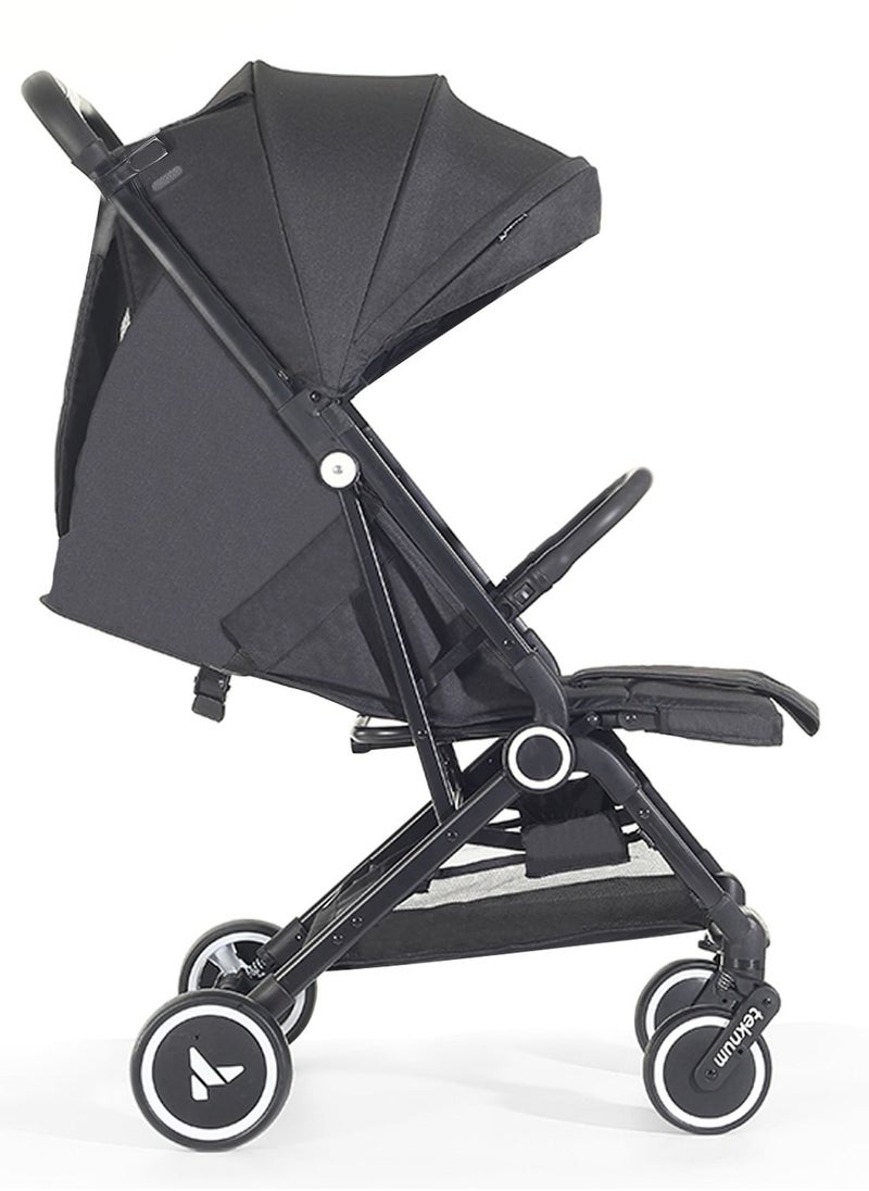 Travel Cabin Stroller With Coffee Cup Holder - Black - pzsku/Z7254C7A87739A97AEF45Z/45/_/1686057996/af984d59-e966-446d-bdeb-804d8681888c