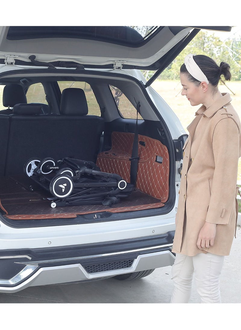 Travel Cabin Stroller With Coffee Cup Holder - Black - pzsku/Z7254C7A87739A97AEF45Z/45/_/1686057998/17d76fca-fa78-46b6-8773-d3249aa1de8a