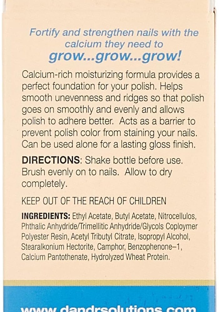 Daggett & Ramsdell Calcium Base Coat - 0.5 Ounce Liquid Nail Treatment - Image 3