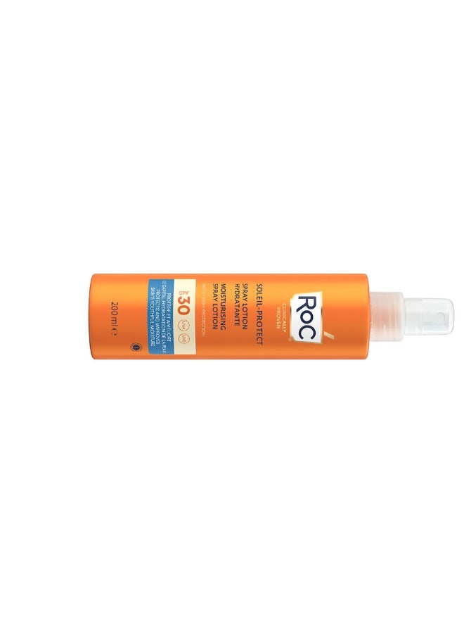 روك لوشن رذاذ مرطب Roc Soleil Protect SPF30 200 مل - Image 2