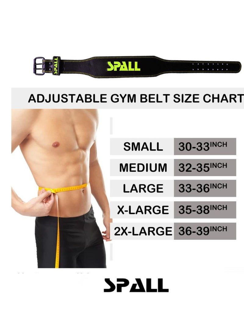 Spall Weight Lifting Belt For Gym Fitness Weight Lifting Gym Home Body Waist Strength Training Exercise Power Building Pull Up  - Image 3
