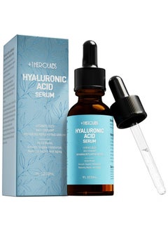 +1HEROLABS Hyaluronic Acid Serum for Face with Vitamin C, B5, E, Niacinamide - Deep Hydrating, Anti-Aging, Plumping, Safe for Sensitive Skin, Fragrance-Free 1 Fl Oz  - Image 1