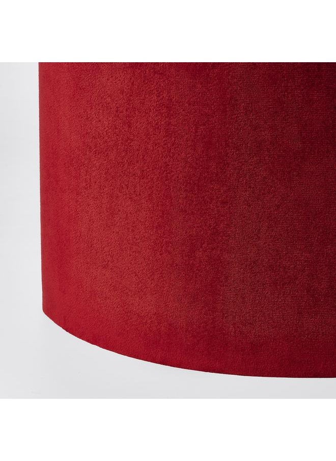 Zaboon Pendant Lamp, Black/Dark Red Velvet, 33 Cm  - Image 3