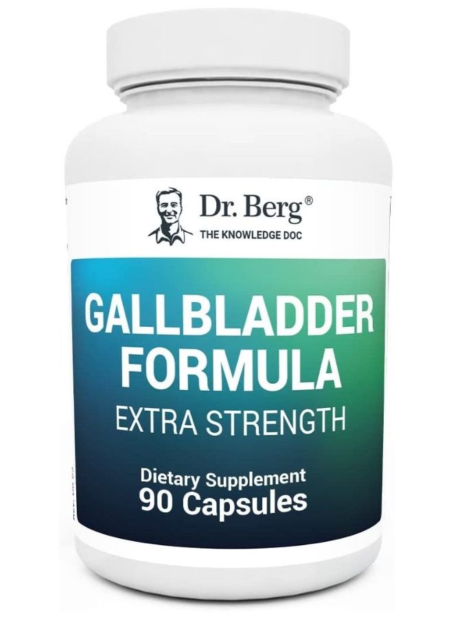 Dr.Berg’s Nutritionals Gallbladder Formula Contains Purified Bile Salts- 90 Capsules