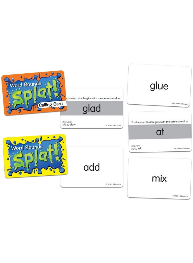 Teacher Created Resources Beginning and Ending Sounds Splat™ Game Grades K-2 (EP62061) - Image 2