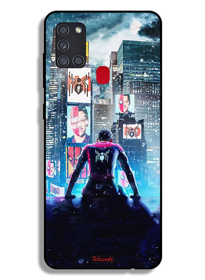 Tolwak Samsung Galaxy A21s Protective Case Cover Spider Man - Image 1