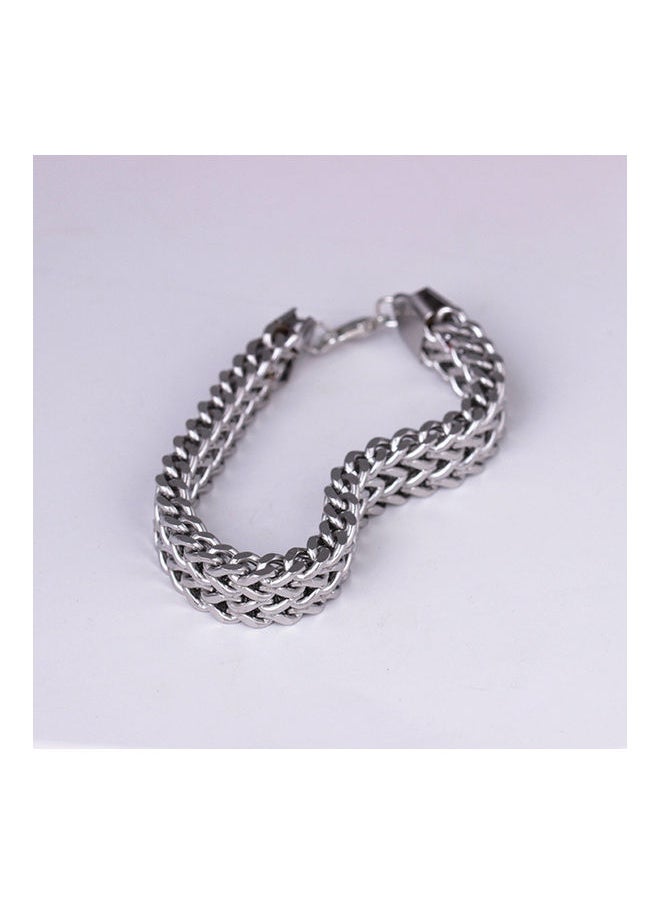 NIBEMINENT - Stainless Steel Simple Design Bracelet - Image 1