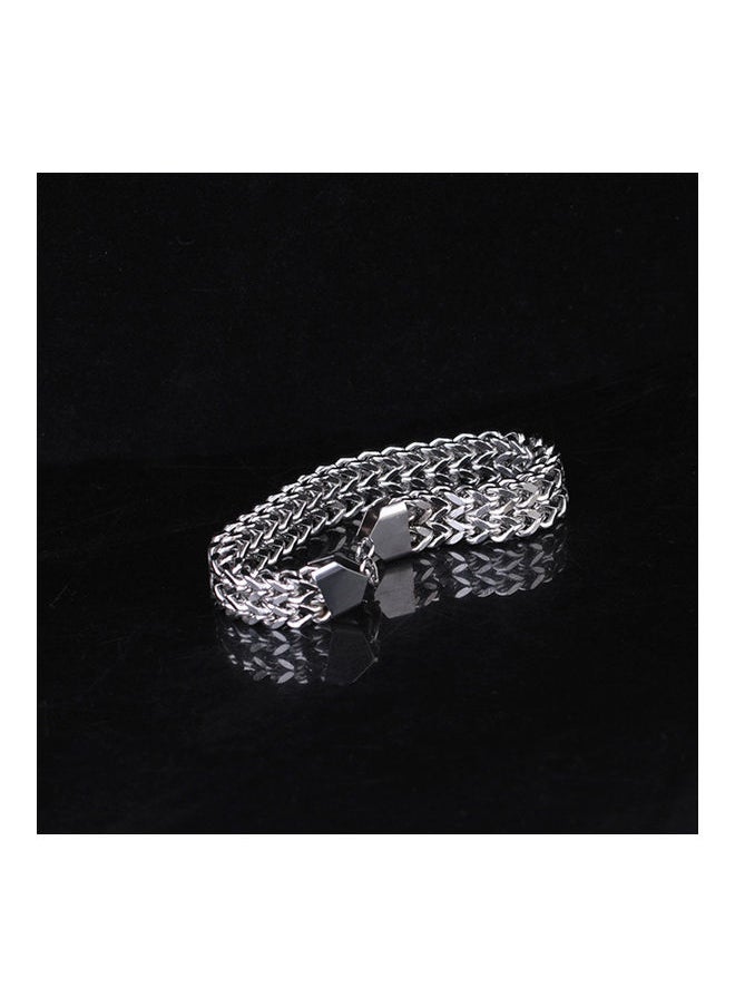 NIBEMINENT - Stainless Steel Simple Design Bracelet - Image 1