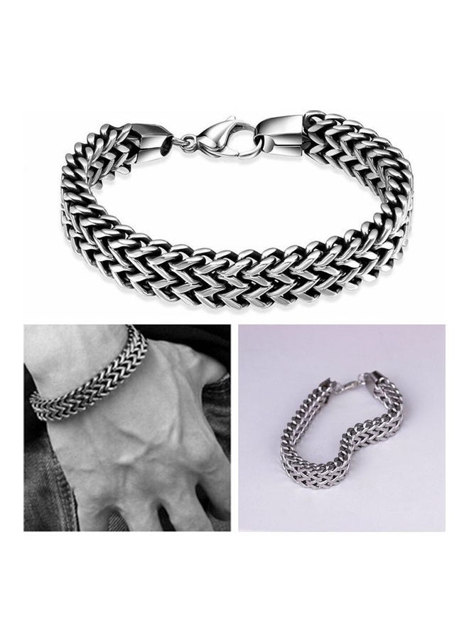 NIBEMINENT - Stainless Steel Simple Design Bracelet - Image 1