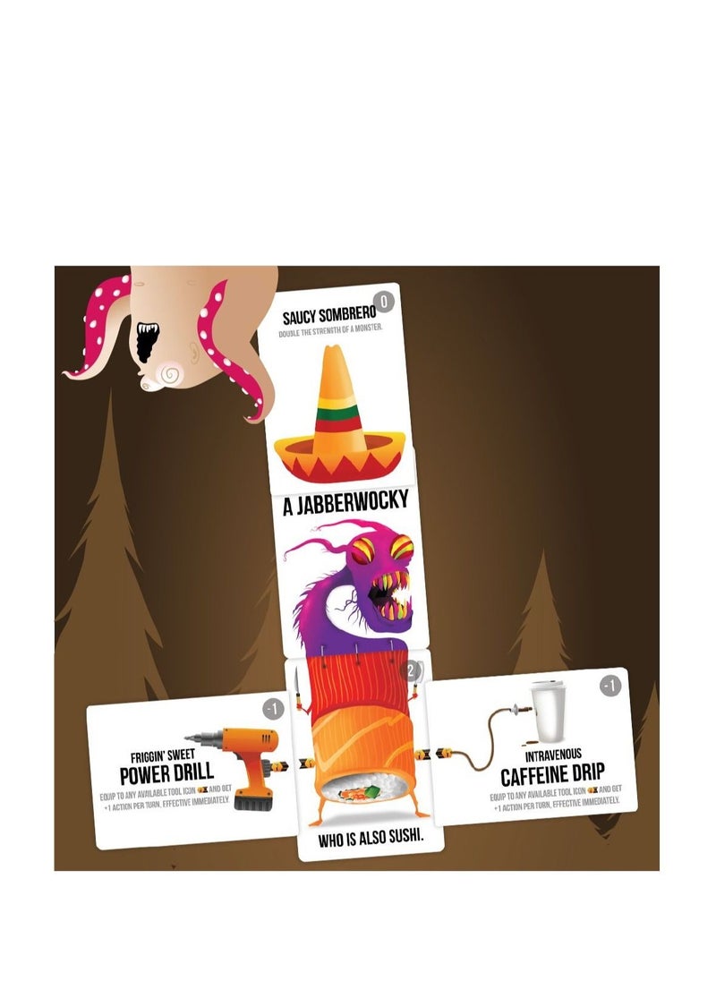 Exploding Kittens LLC - Bears vs Babies By Exploding Kittens A Monster Building Card Game Family Friendly Party Games Card Games For Adults Teens & Kids - Image 1