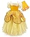 Axaxa Belle Princess Dresses for Girls Belle Costume for Girls Cosplay Halloween Gown Party - Image 4