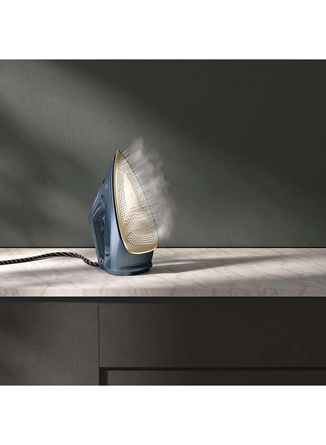 Electrolux Fully Automatic Premium 2500W Steam Iron, 240g/min Powerful Steam Shot, Iron Box with Resilium Soleplate, 4 Auto Programs & Self-Cleaning Function, Triple Clean System, Ready-In-A-Minute, Auto-off 0.25 L 2500 W E8SI1-82BM Denim Blue - Image 4