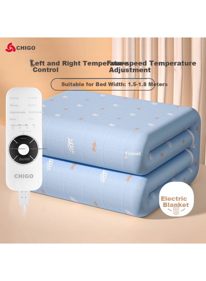 Chigo [high Temperature Power-off], Single Or Double 3c Safety Certified Hydronic Blanket Kang Electric Heating Pad Electric Mattress, 1.2x1.8 Meters