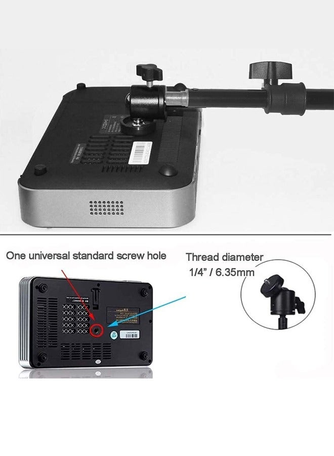 Projector Stand, Projector Floor Tripod, Folding Telescopic Portable Tripod, Projector Tripod Stand, High Folding Floor Computer Tripod Stand, Portable Projector Stand For Home/Stage/Studio Includes Bracket + Metal Ptz - Image 5