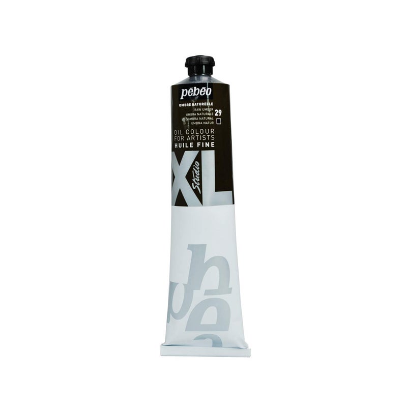 Pebeo Pbo Fine Oil XL 200 ML Natural Shade Oil Painting Pbo Oil Painting Natural Shade Brown 200 ml - Image 2