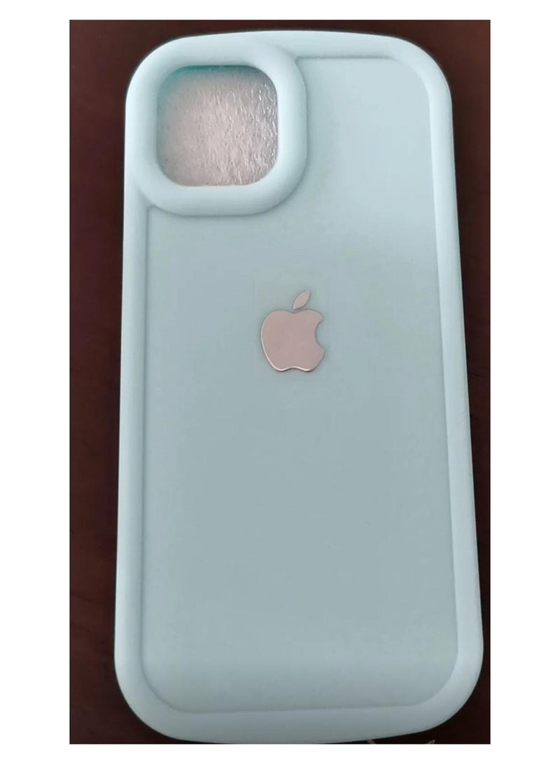 Silicone Case For Iphone 15 pro max Blue - Image 2