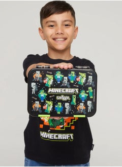 General Minecraft Lunch Box 21×15×4.5CM Food Contact Grade Material Leak-proof design children's lunch box  - Image 4