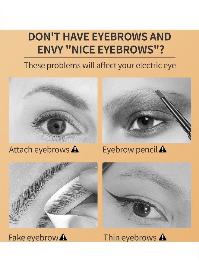 W3W Brow Growth Serums Eyebrow Enhancing Serum Nourishing Brow Serum Gentle No Irritating Lash Serum Gentle Formula Longer Fuller and Thicker Flexible Lashes Eyebrow Enhancer Serum 4ml - Image 3