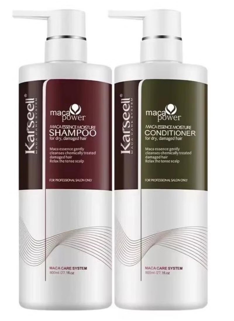 Karseell Argan Oil Shampoo and Conditioner Set – Deep Repair and Restoration for Dry, Damaged, and Color-Treated Hair – Enriched with Moroccan Argan Oil for Intense Hydration and Nourishment  - Image 1