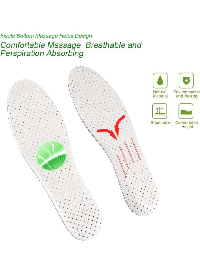 Generic - Orthotic Heel Shoe Lift Height Increase Insoles Sport Shock Absorbing Breathable Heel Lift Insert Shoes Pad Increased Heel Lifting Inserts Shoe Lifts Shoe Inserts for Men & Women(2cm) - Image 1