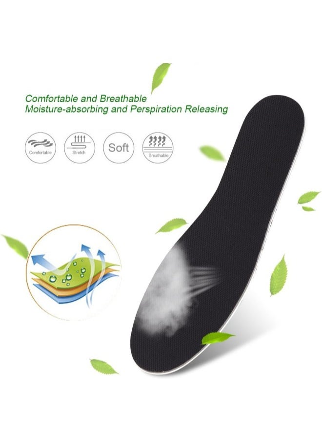 Generic - Orthotic Heel Shoe Lift Height Increase Insoles Sport Shock Absorbing Breathable Heel Lift Insert Shoes Pad Increased Heel Lifting Inserts Shoe Lifts Shoe Inserts for Men & Women(2cm) - Image 1