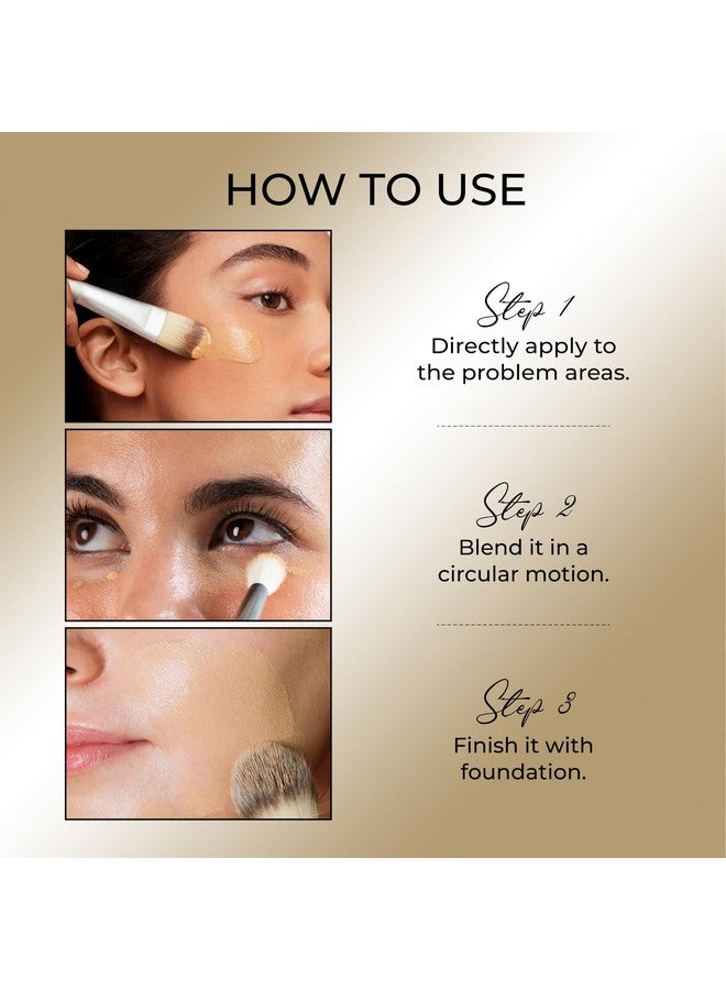 إنسايت كونسيلر HD من Insight Cosmetics | كونسيلر لجميع أنواع البشرة | تغطية كاملة، 8 جرام، عبوة واحدة - بورسلين - Image 3