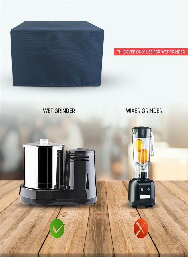 CRASOME Dust Proof Washable Wet Grinder Cover for 2 Litre Table Top Lakshmi | Prestige PWG 07 | Vidiem Vision CSM-BJ (Blue) - Image 5