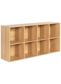 Chogori Wooden 8-Cube Storage Organizer with Closed Back Panel, 11in Cube Shelf Opening, Bookshelf, Display Shelf,Closet Cabinet for Home and Office  - Image 1