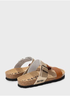 BAYTON Valence Double Strap Flat Sandals  - Image 4