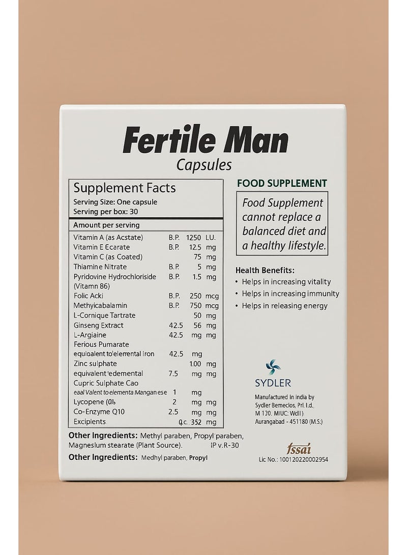 Fertile Man Capsules - Image 3