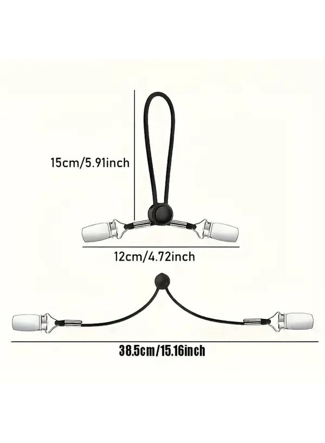 2pcs Non-Slip Bed Sheet Clips Multi-Functional Elastic Drawstring Sofa Cushion Quip Fixer - Image 3