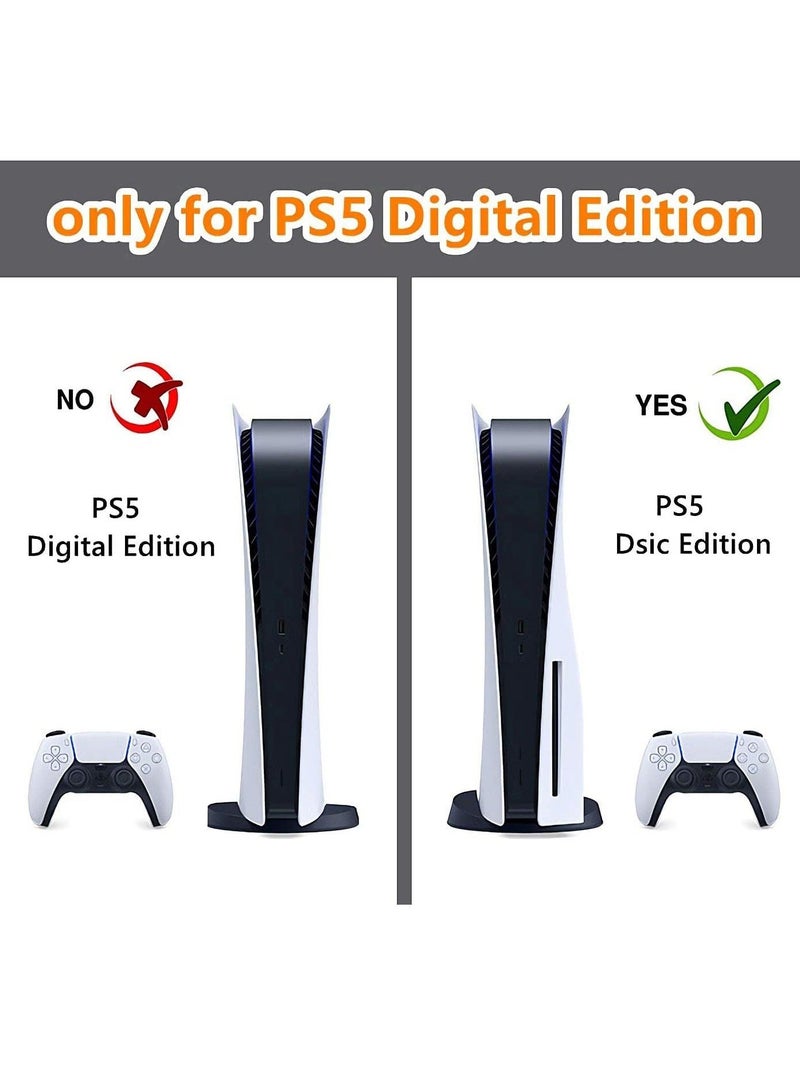 Skin for PlayStation 5 Disc Edition, Sticker for PS5 Vinyl Decal Cover for Playstation 5 Controller - Image 4