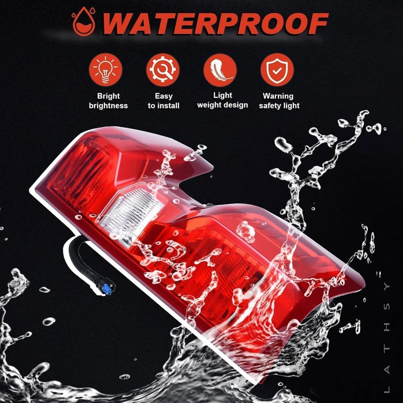 Lathsy Halogen Tail Light for 2019-2024 Chevy Silverado 1500 2500HD 3500HD Right Passenger Side - Image 5