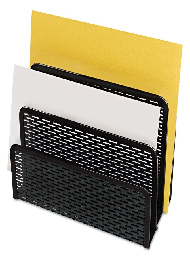 Artistic Urban Collection Punched Metal Letter Sorter, Black (ART20003) - Image 1