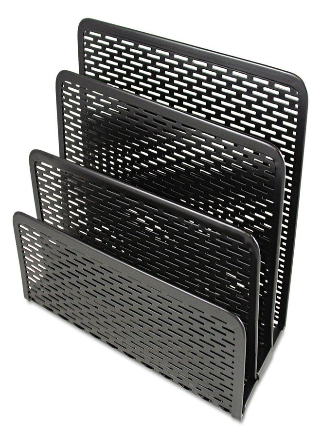 Artistic Urban Collection Punched Metal Letter Sorter, Black (ART20003) - Image 2