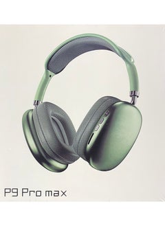 Vitacelli P9 PRO MAX Immersive Active Noise Cancelling Wireless Headphones GREEN  - Image 3