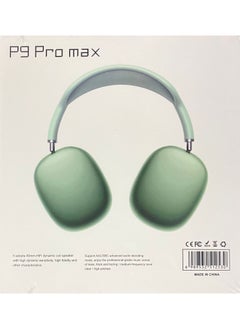 Vitacelli P9 PRO MAX Immersive Active Noise Cancelling Wireless Headphones GREEN  - Image 4