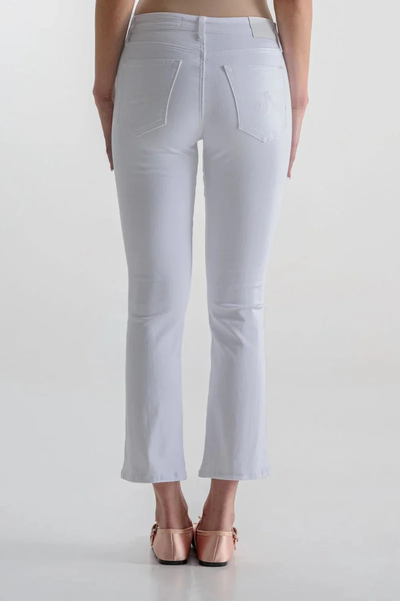 Ag Jeans Refined Crop High-Rise Flare Jeans