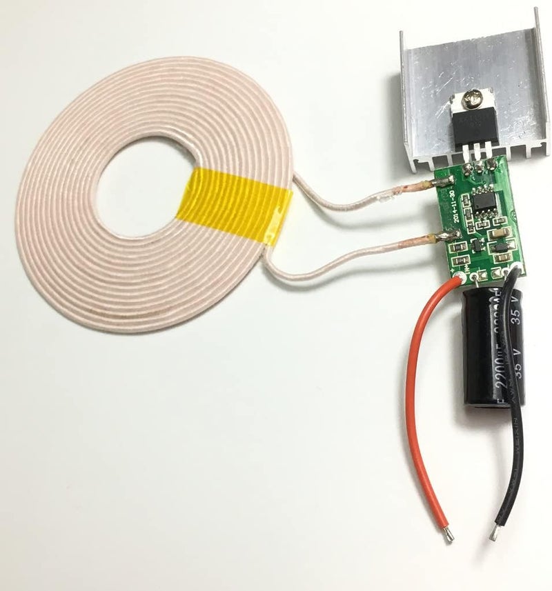 Taidacent 12V 3A High Power Long Distance Wireless Inductive Coil Modules Wireless Charging Coil Wireless Transmitter and Reveiver Coil Wireless Charging Power Supply Module - Image 4