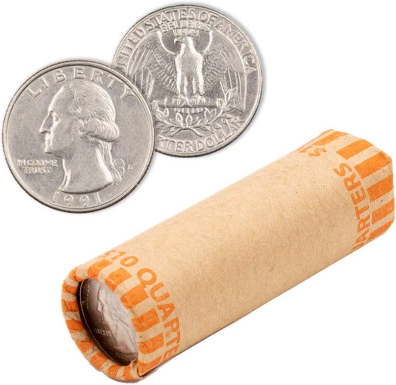CAROUSELCHECKS Pre-Formed Quarter Coin Wrappers (Bundle of 1,000) - Image 2