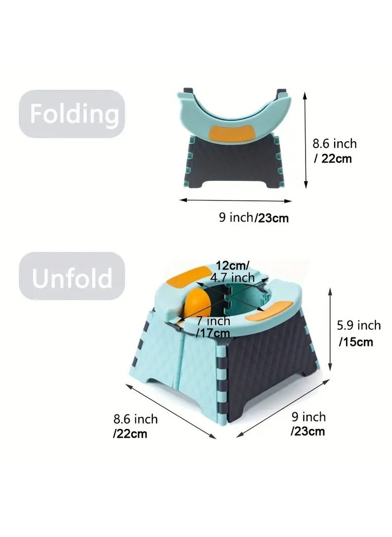 Gonice Kids Travel Potty Portable Potty Training Seat Toddler Foldable Toilet Seat Baby Potty Seat For Indoor And Outdoor  - Image 5