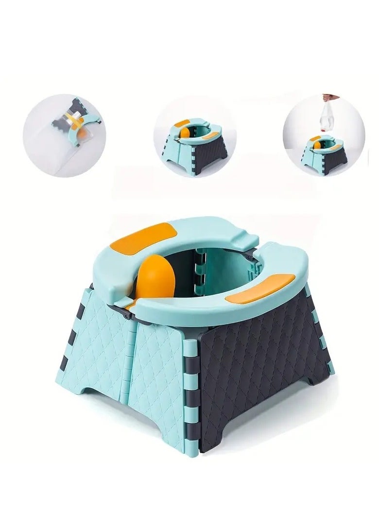 Gonice Kids Travel Potty Portable Potty Training Seat Toddler Foldable Toilet Seat Baby Potty Seat For Indoor And Outdoor  - Image 3
