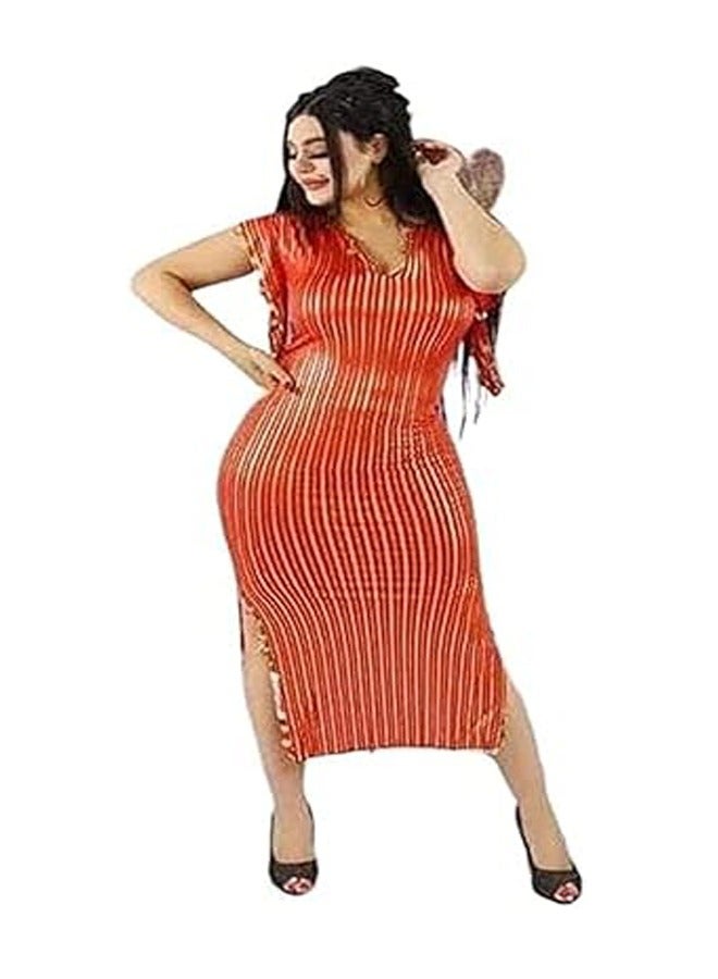 نانسي بدله نانسي مطرزة بترتر صناعة يدوية عالية الجودة - Image 1