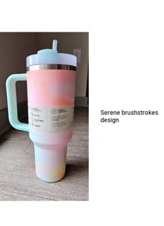 Stanley Quencher H2.0 FlowState Stainless Steel Vacuum Insulated Tumbler with Lid and Straw for Water, Iced Tea or Coffee, Smoothie and More, 40 oz  - Image 2
