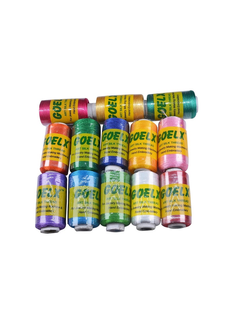 GOELX GOELX Silk Shiny Soft Thread Spools (Assorted)  - Image 2