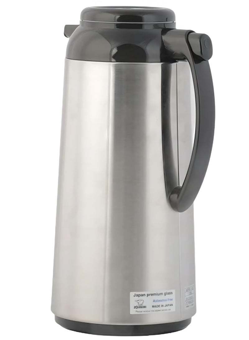 Zojirushi - Abu Fil Japanese Thermos - 1.30 Liters - Silver Color - Image 3