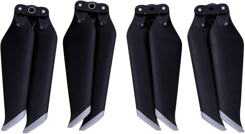 Gray Edge 2 Pairs Low Noise Quick Release Foldable Propellers For Drone Replacement - Image 1