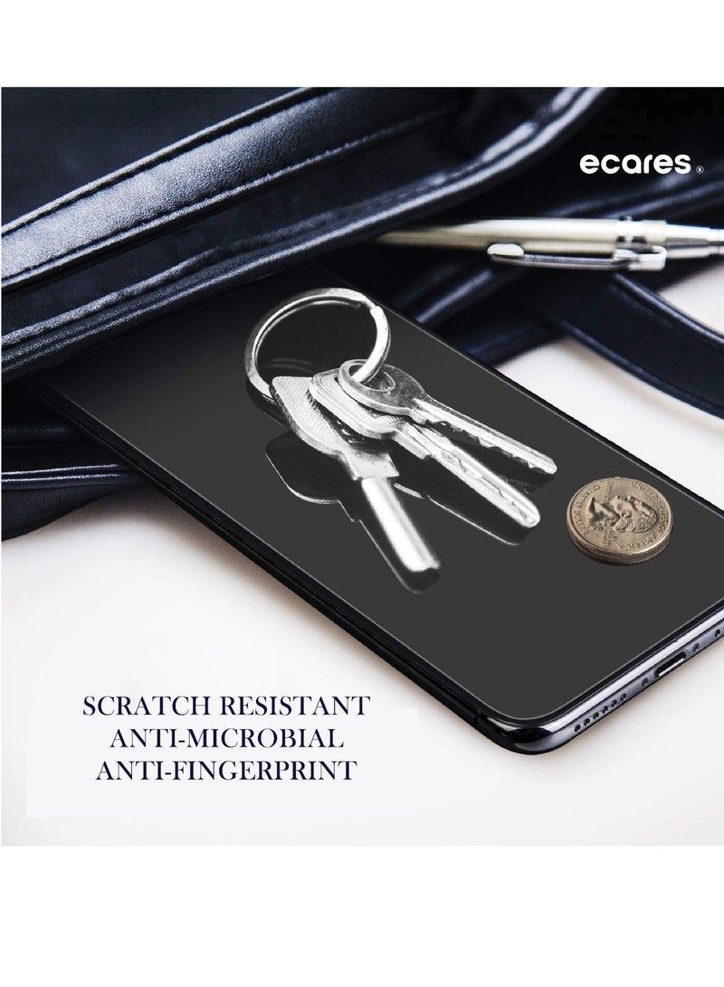 ECARES® iPhone 15 Pro Screen Protector, HD Clear, 9H Tempered Glass, Military Grade Protection, Scratch Resistant, Anti-Fingerprint, Full Coverage, Anti Yellowing, Bubble Free, (Pack-2) - Image 4