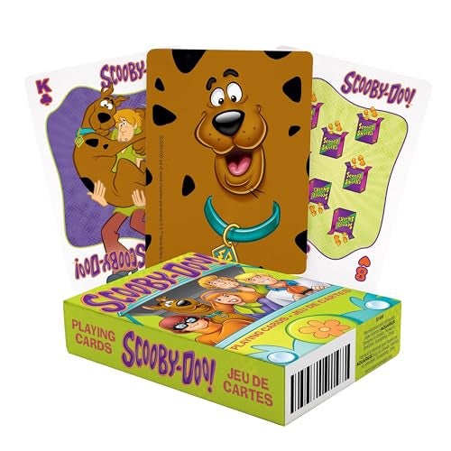 Aquarius Scooby Doo Playing Cards Deck of Cards for Scooby Doo Fans Unique Card Designs Gift Merchandise for All Ages - Image 1