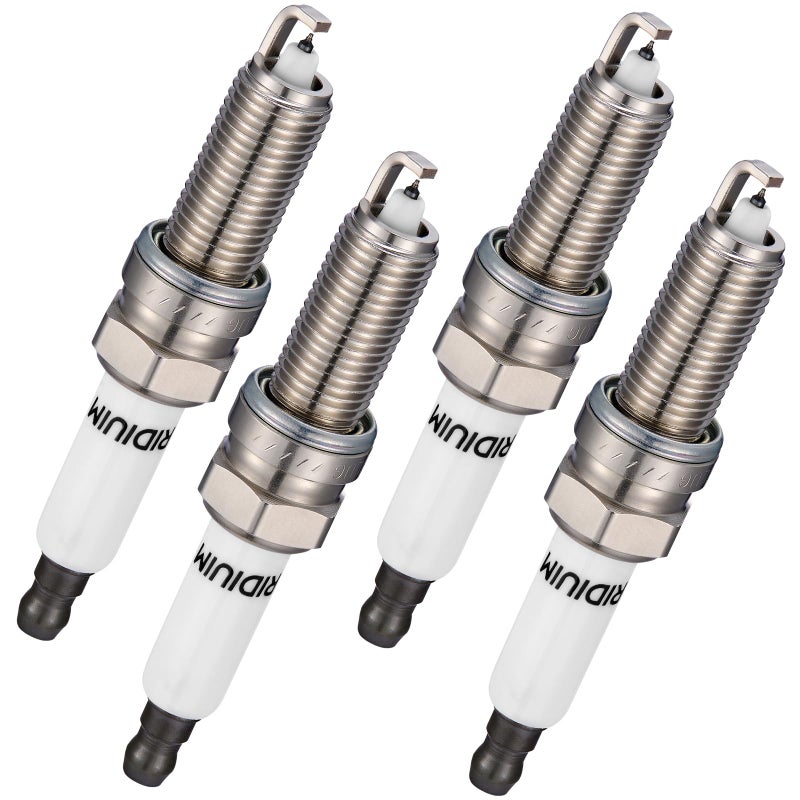 BDFHYK 97080 Platinum Iridium Spark Plugs Compatible with Hyundai Elantra Elantra GT Kona Sonata Tucson Veloster VelosterCompatible with Kia Forte Forte Koup Forte5 Optima Soul 16L L4 Set of 4